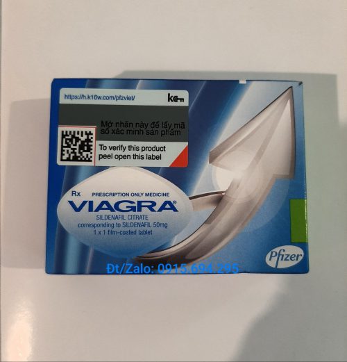 Thuốc cường dương Viagra Pfizer 50mg bán Đà Nẵng